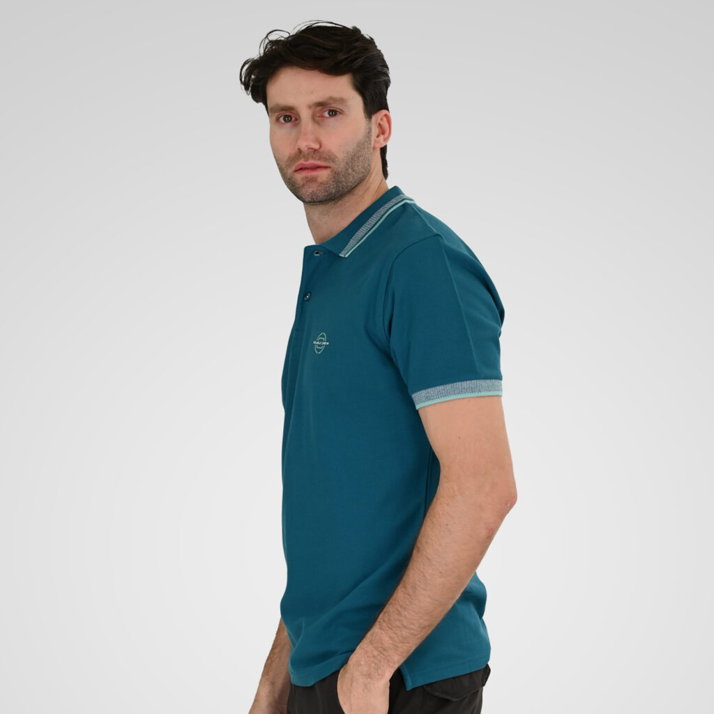 261PS-3077 POLO PIQUE TEAL