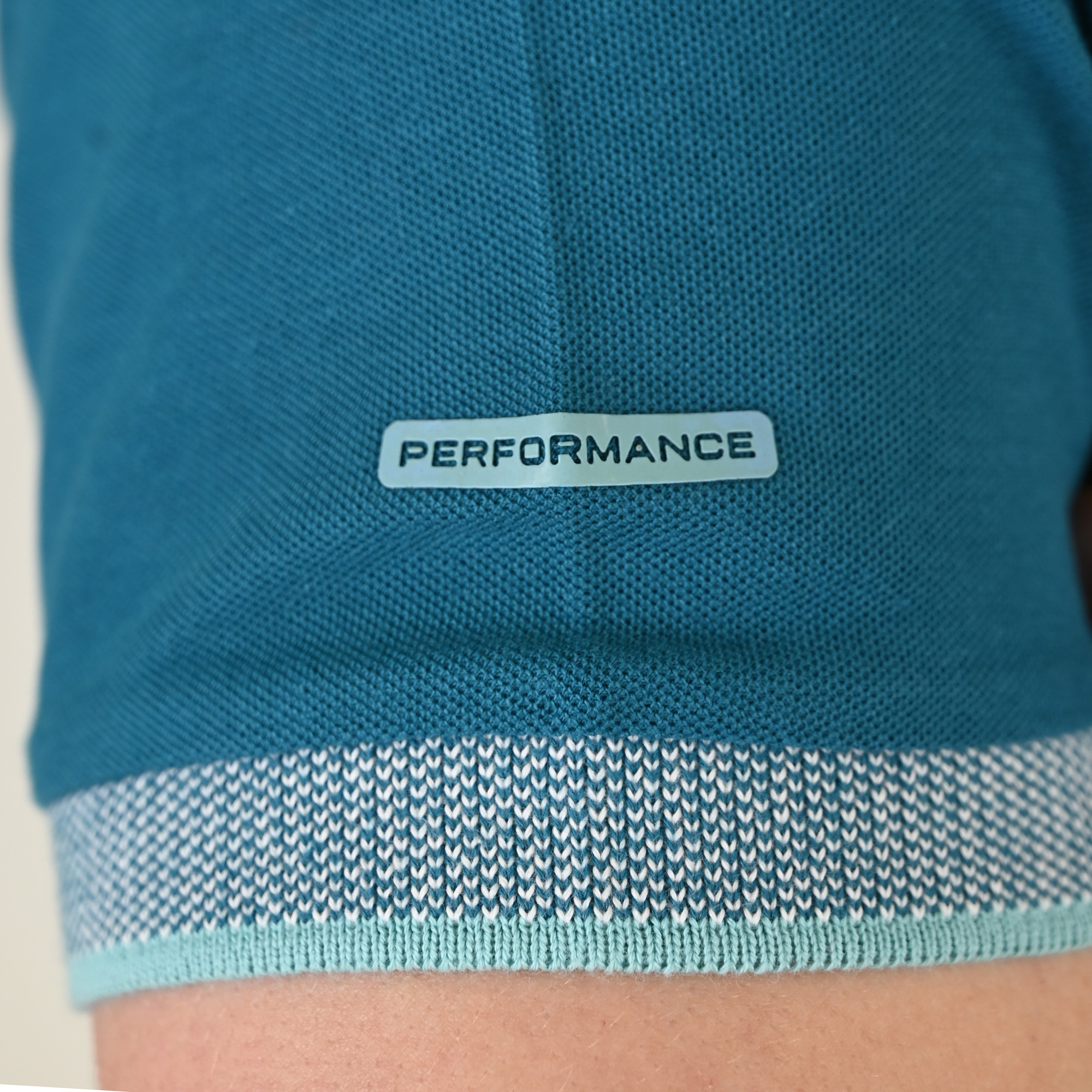 261PS-3077 POLO PIQUE TEAL - Image 7