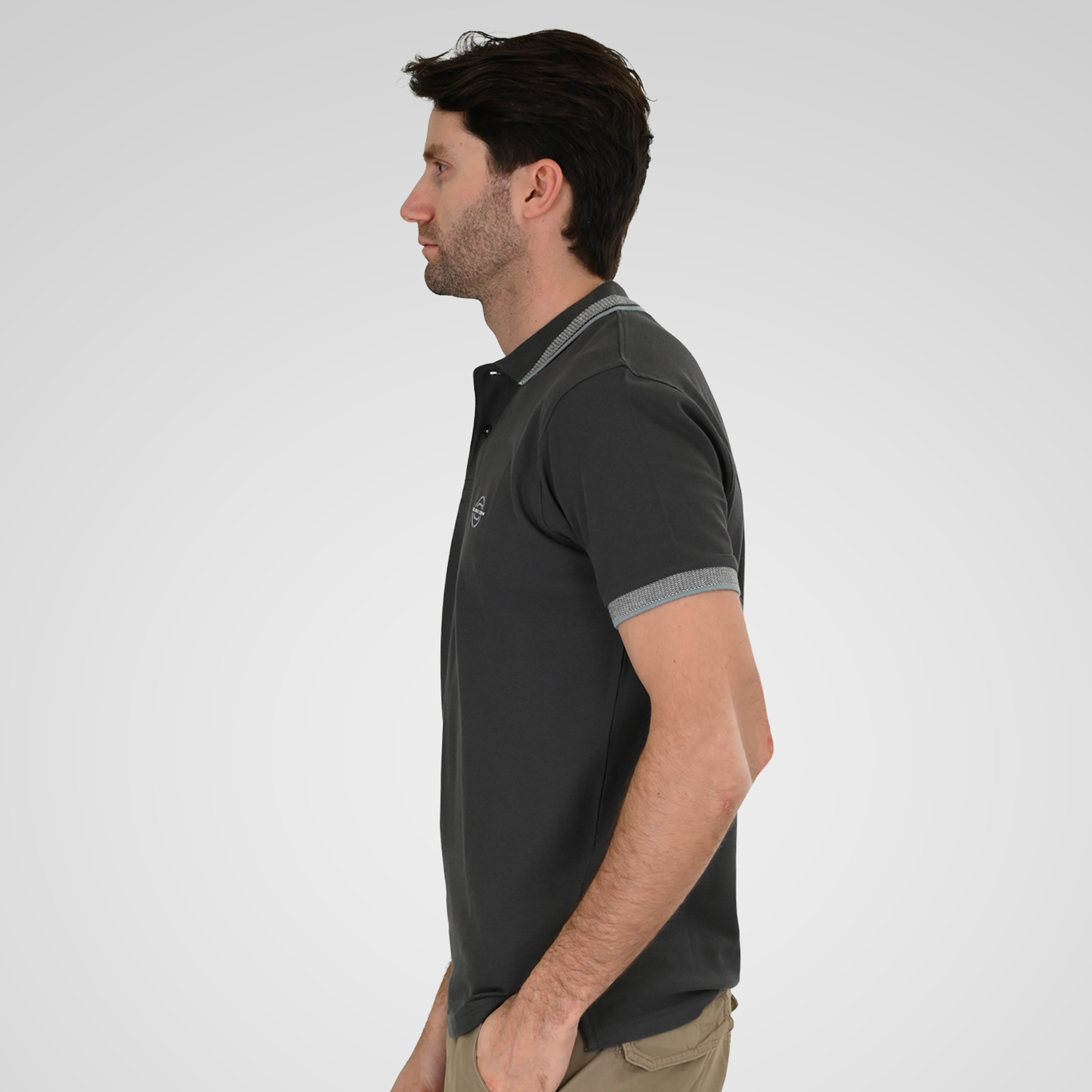 261PS-3077 POLO PIQUE ANTHRACITE - Image 3