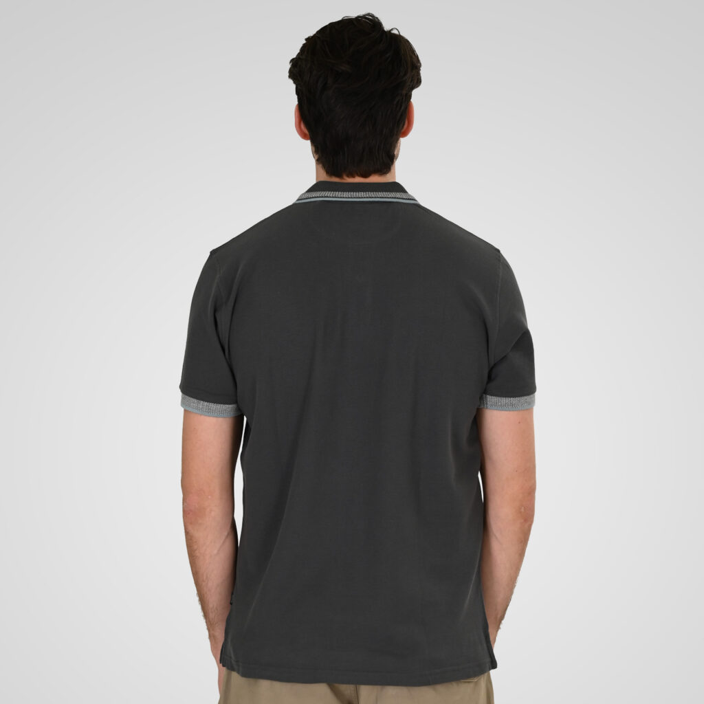 261PS-3077 POLO PIQUE ANTHRACITE