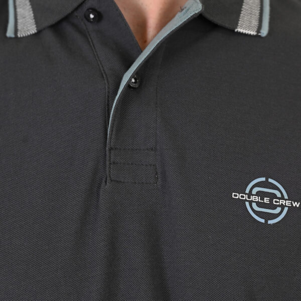 261PS-3077 POLO PIQUE ANTHRACITE
