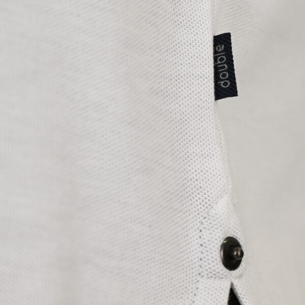 261PS-3078 POLO PIQUE WHITE