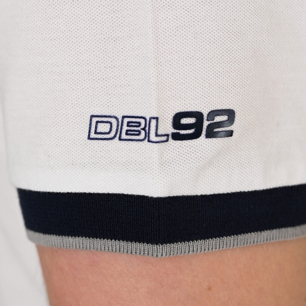 261PS-3078 POLO PIQUE WHITE