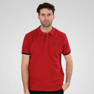 261PS-3078 POLO PIQUE RED
