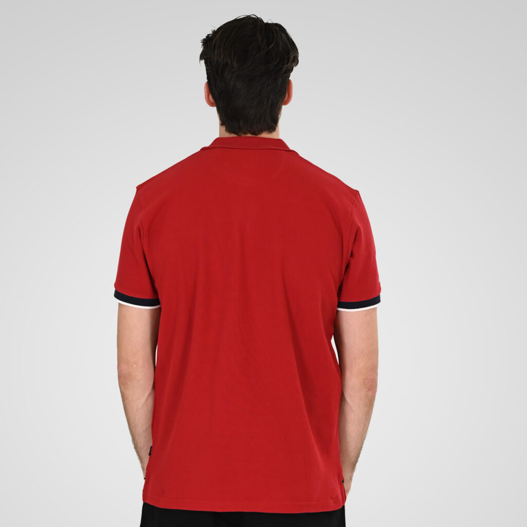 261PS-3078 POLO PIQUE RED