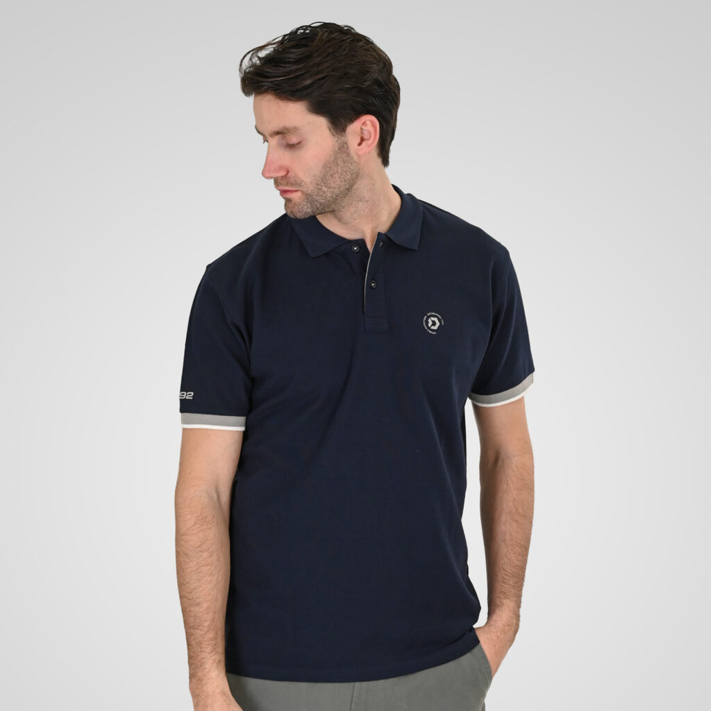 261PS-3078 POLO PIQUE NAVY