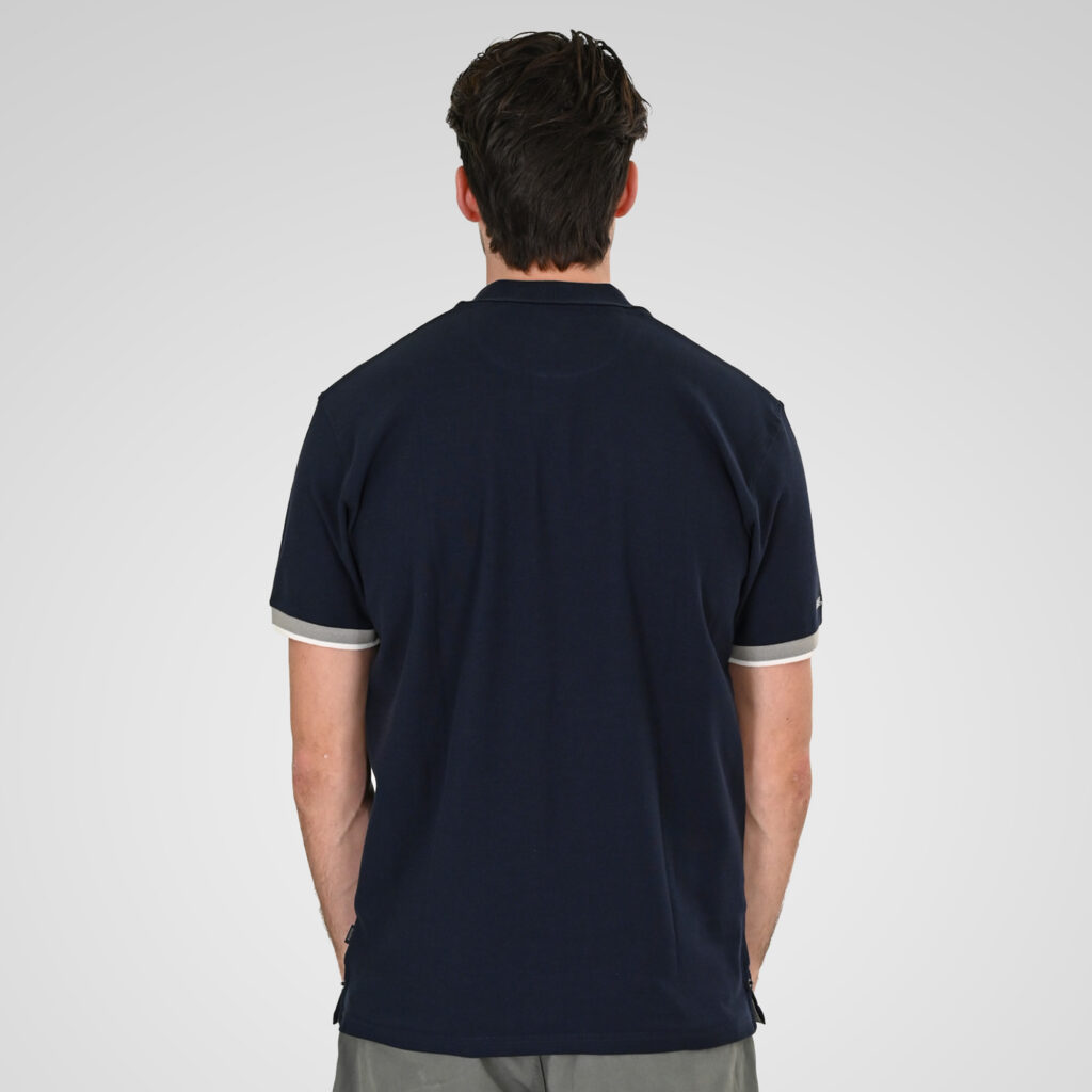 261PS-3078 POLO PIQUE NAVY