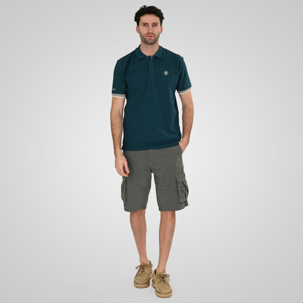 261PS-3078 POLO PIQUE EMERALD