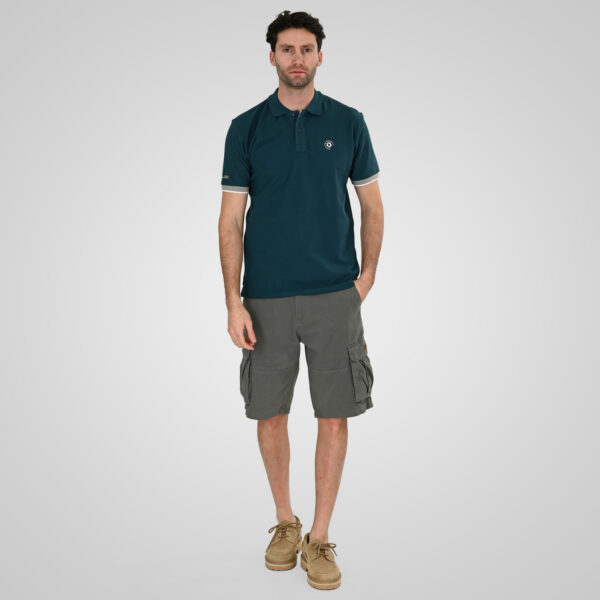 261PS-3078 POLO PIQUE EMERALD
