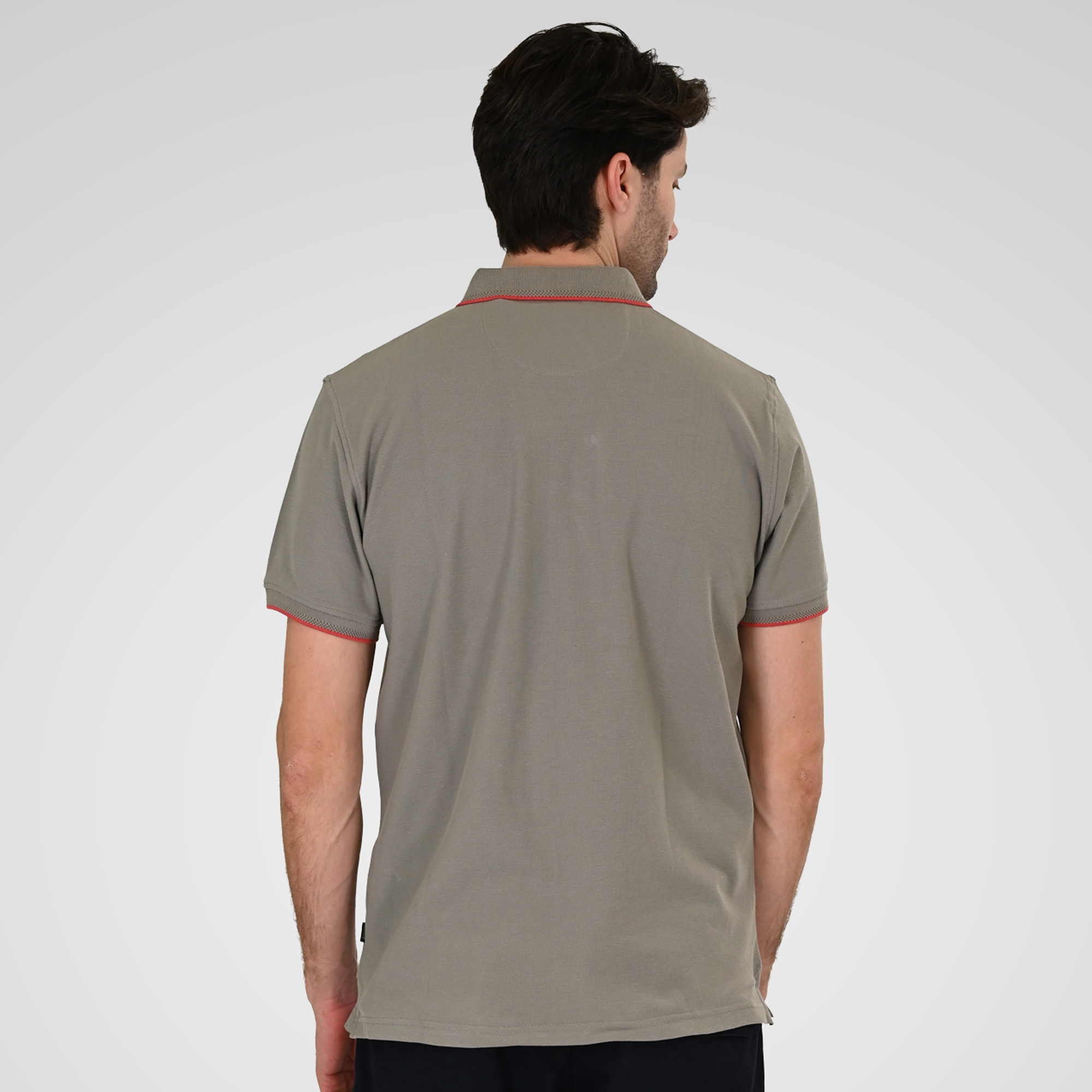 261PS-3079 POLO PIQUE LT GREY - Image 4