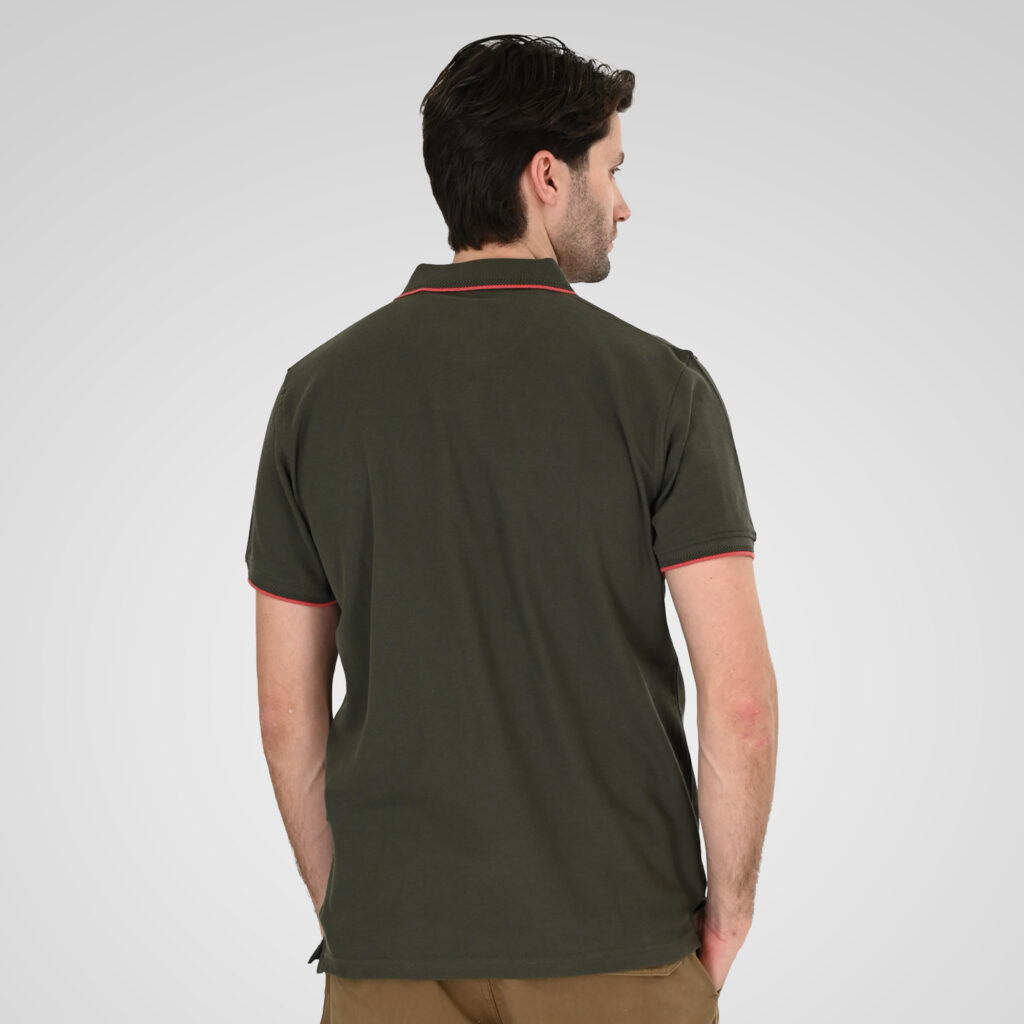 261PS-3079 POLO PIQUE KHAKI