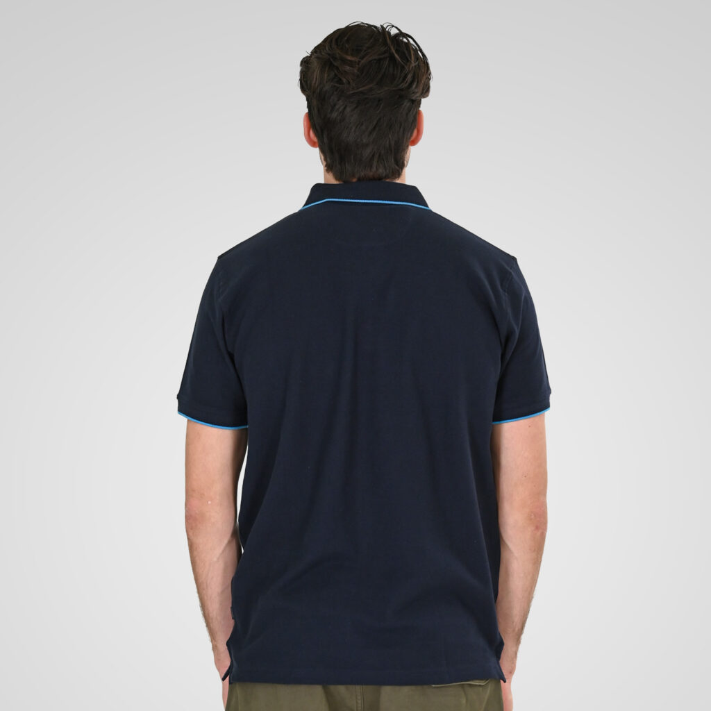 261PS-3079 POLO PIQUE NAVY
