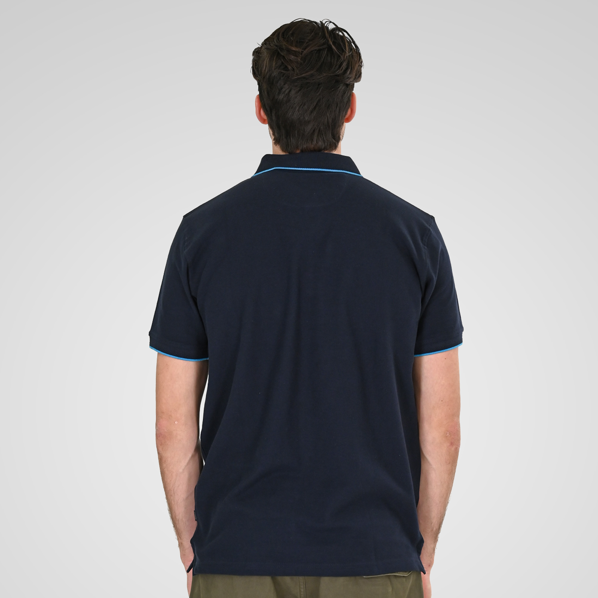 261PS-3079 POLO PIQUE NAVY - Image 4