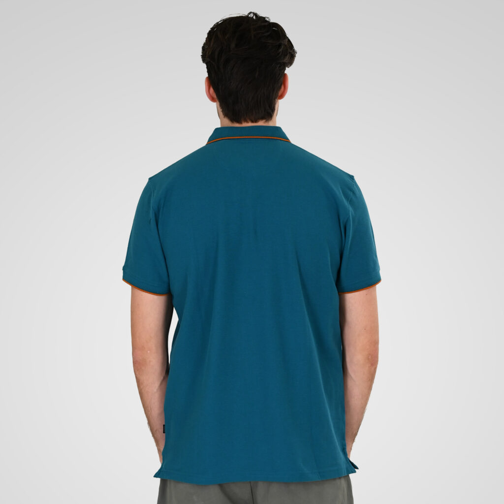 261PS-3079 POLO PIQUE TEAL