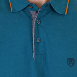 261PS-3079 POLO PIQUE TEAL - Image 5