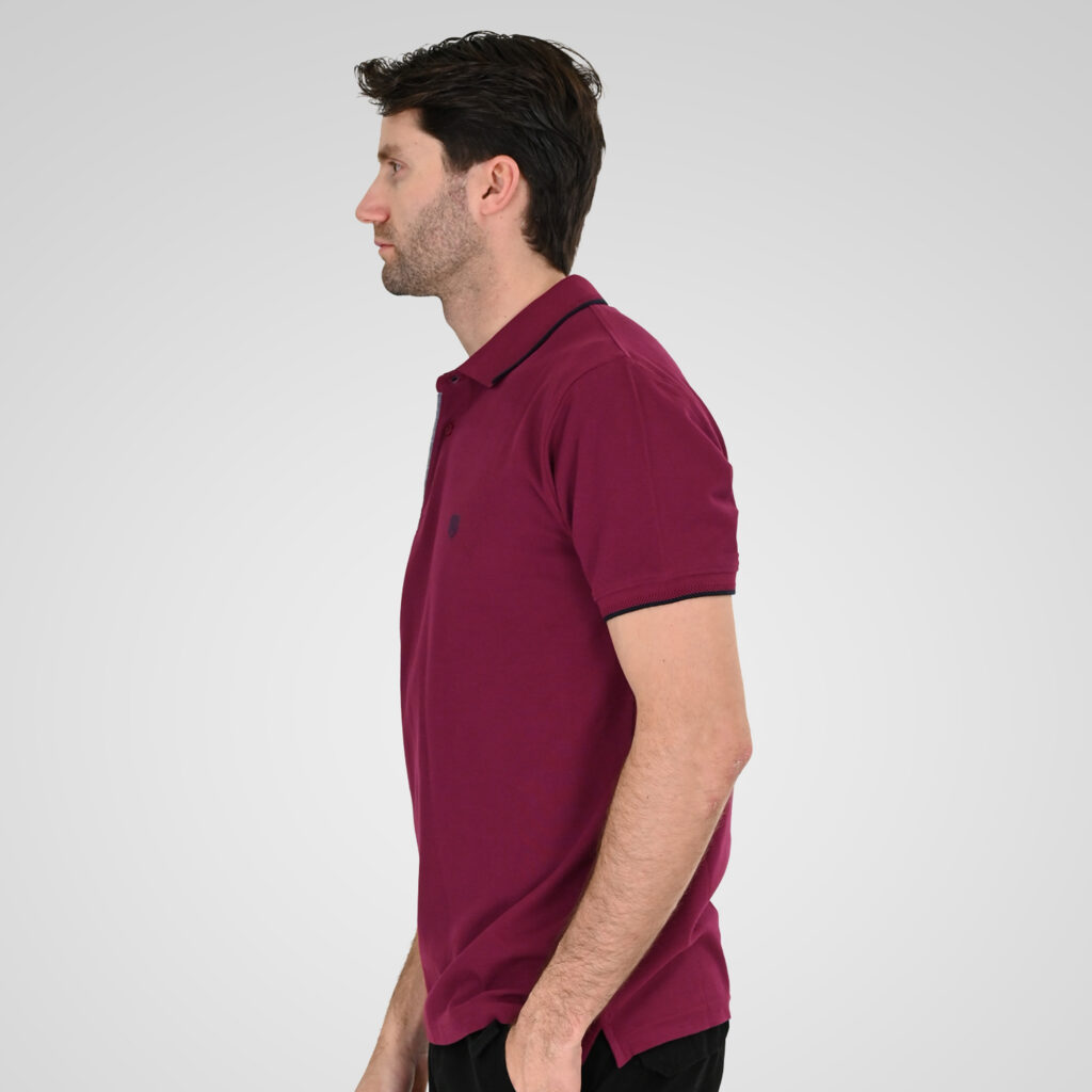 261PS-3079 POLO PIQUE MAGENTA