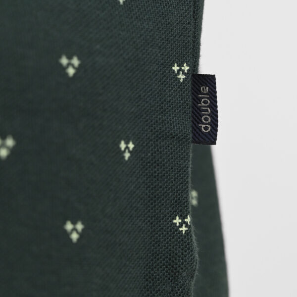 261PS-3081 POLO PIQUE ALL-OVER PRINT FOREST GREEN