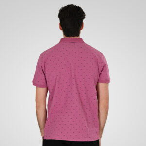 261PS-3081 POLO PIQUE ALL-OVER PRINT DUSTY ROSE - Image 4