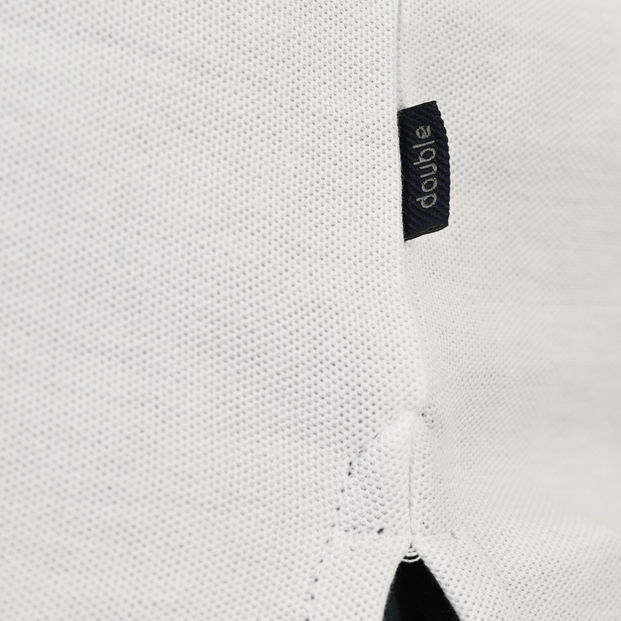 261PS-3083 POLO PIQUE MAO COLLAR WHITE - Image 6