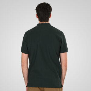 261PS-3083 POLO PIQUE MAO COLLAR FOREST GREEN - Image 4