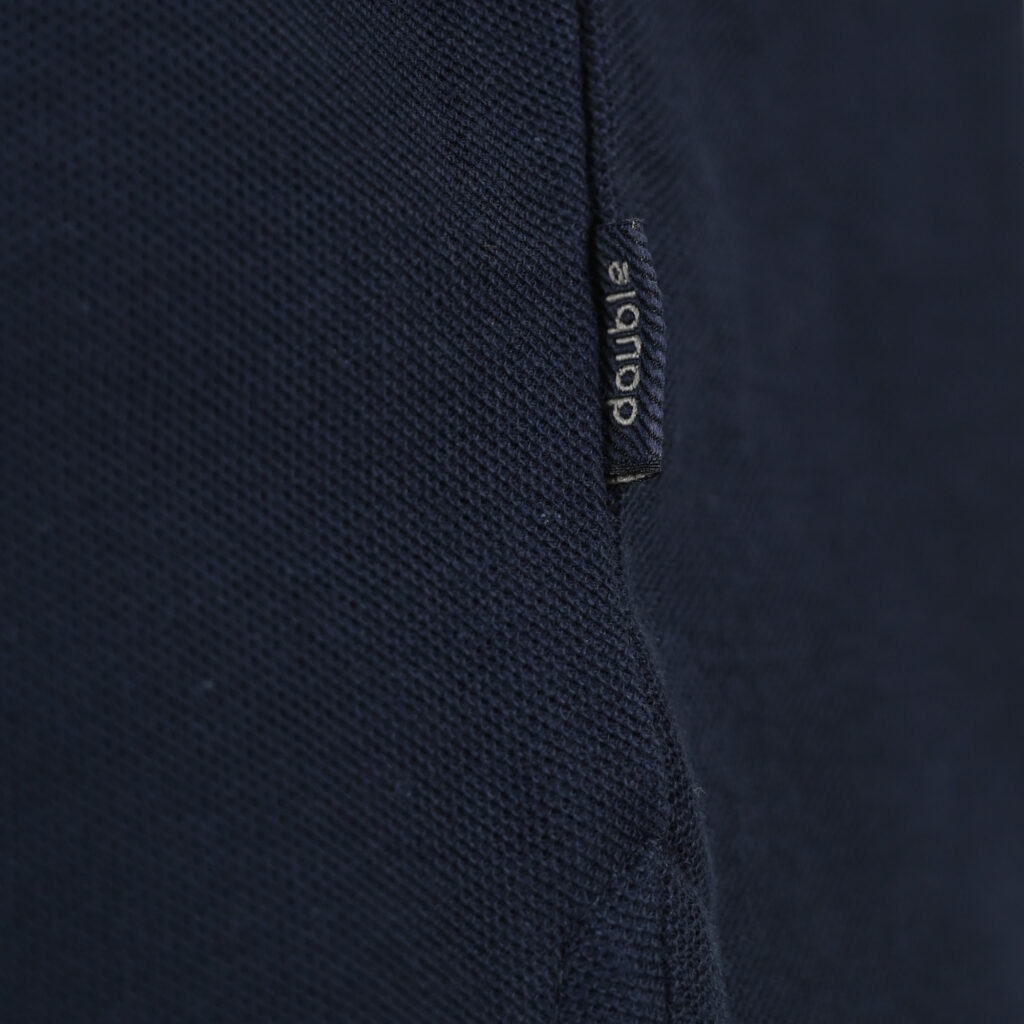 261PS-3083 POLO PIQUE MAO COLLAR NAVY