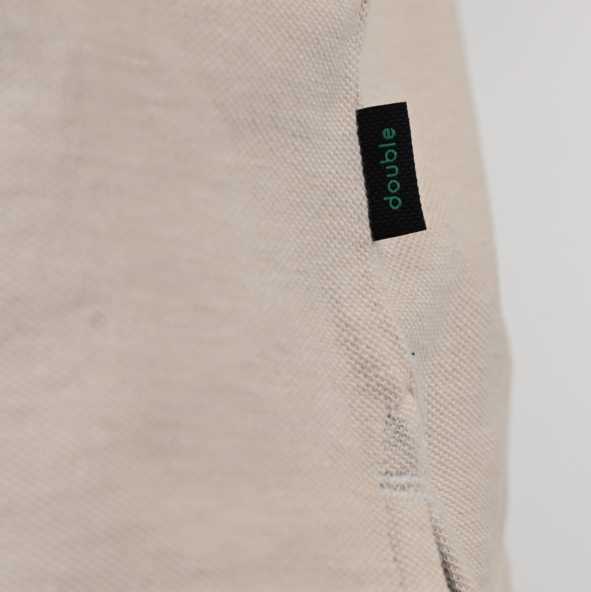 261PS-3085 POLO PIQUE MELANGE LT BEIGE MELANGE - Image 6