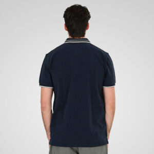 261PS-3085 POLO PIQUE MELANGE INDIGO MELANGE - Image 4