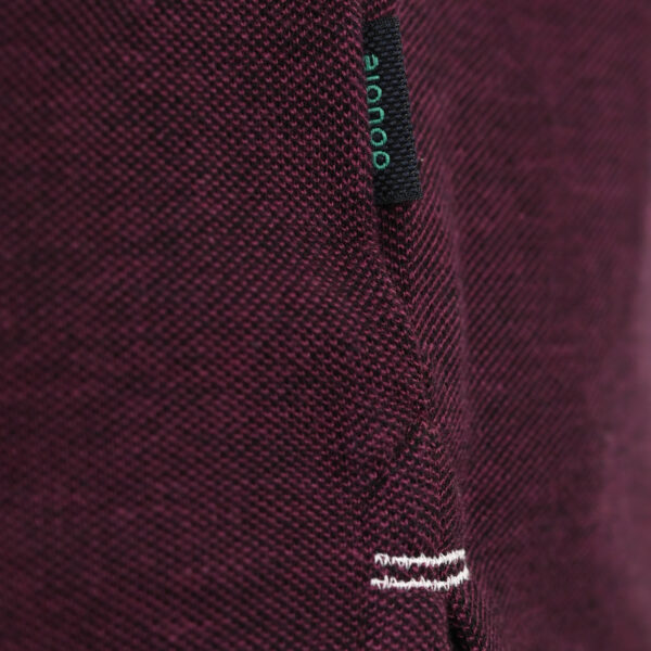 261PS-3085 POLO PIQUE MELANGE RASPBERRY MELANGE