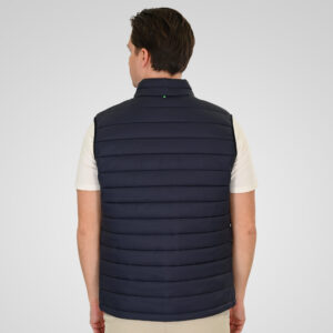 261SMJK-2082 JACKETS SLEEVELESS PADDED NAVY - Image 3