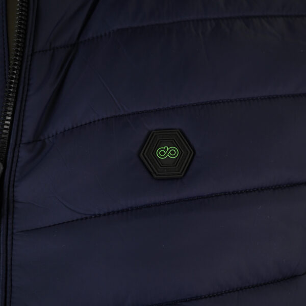 261SMJK-2082 JACKETS SLEEVELESS PADDED NAVY