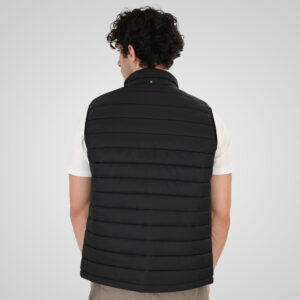 261SMJK-2082 JACKETS SLEEVELESS PADDED BLACK - Image 4