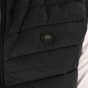 261SMJK-2082 JACKETS SLEEVELESS PADDED BLACK - Image 5