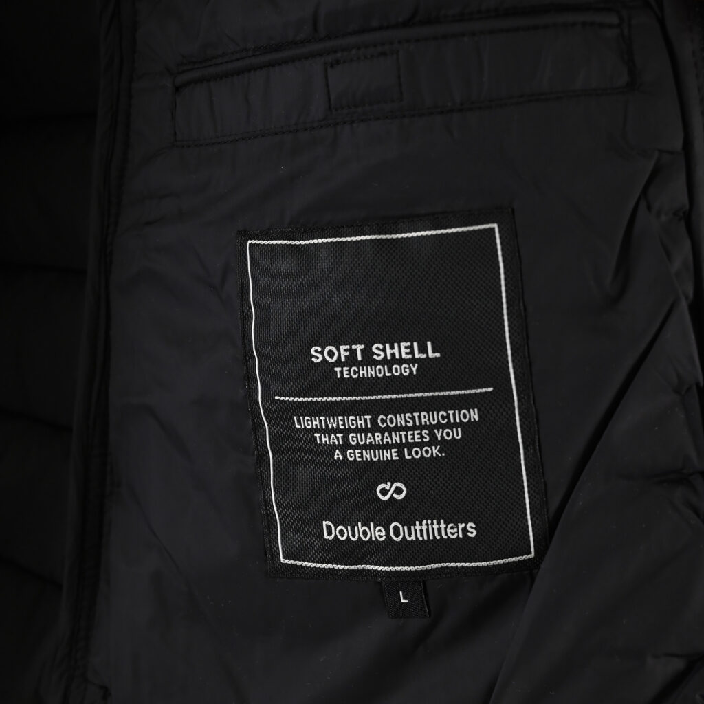 261SMJK-2082 JACKETS SLEEVELESS PADDED BLACK