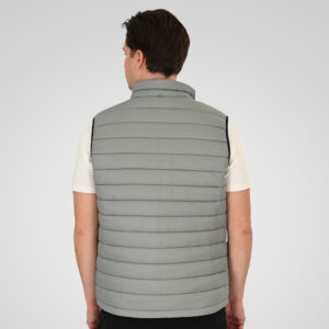 261SMJK-2082 JACKETS SLEEVELESS PADDED MIST GREEN - Image 4