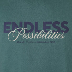 261TS-9122 T-SHIRT WITH DOUBLE PRESSED PRINT PESTO - Image 5