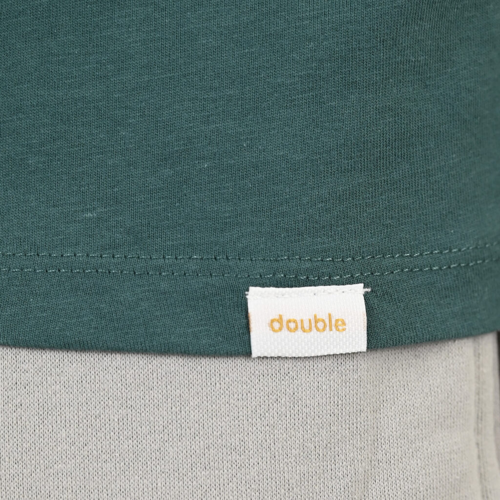 261TS-9122 T-SHIRT WITH DOUBLE PRESSED PRINT PESTO