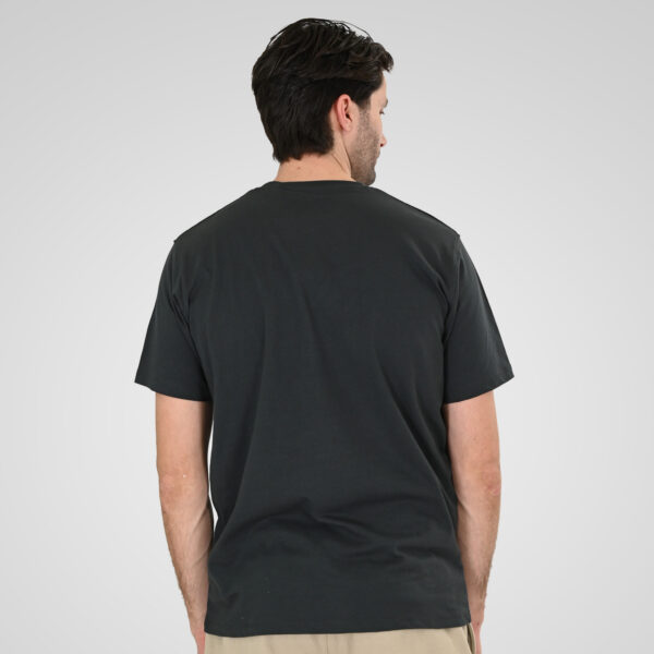 261TS-9122 T-SHIRT WITH DOUBLE PRESSED PRINT SHADOW GREY