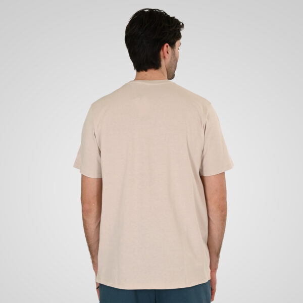 261TS-9122 T-SHIRT WITH DOUBLE PRESSED PRINT ICE GREY