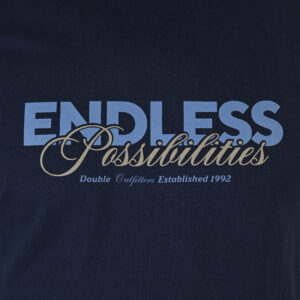 261TS-9122 T-SHIRT WITH DOUBLE PRESSED PRINT NAVY - Image 5