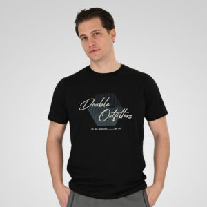261TS-9123 T-SHIRT WITH HIGH DENSITY PRINT BLACK