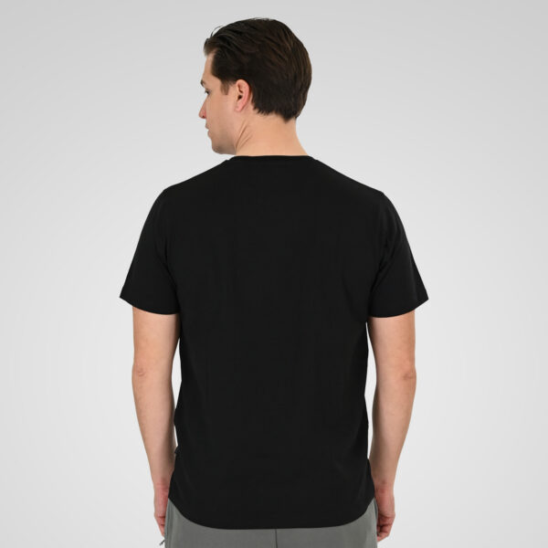 261TS-9123 T-SHIRT WITH HIGH DENSITY PRINT BLACK