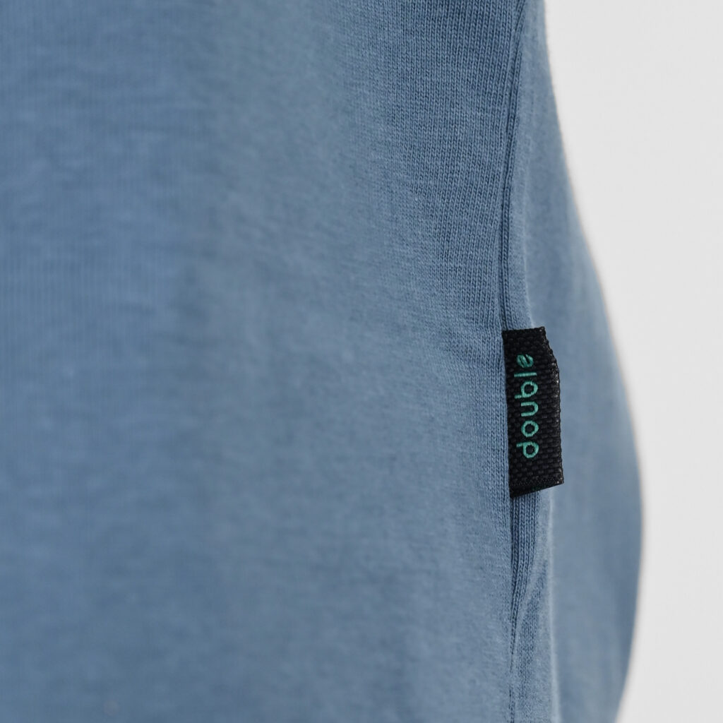261TS-9123 T-SHIRT WITH HIGH DENSITY PRINT DUSTY BLUE