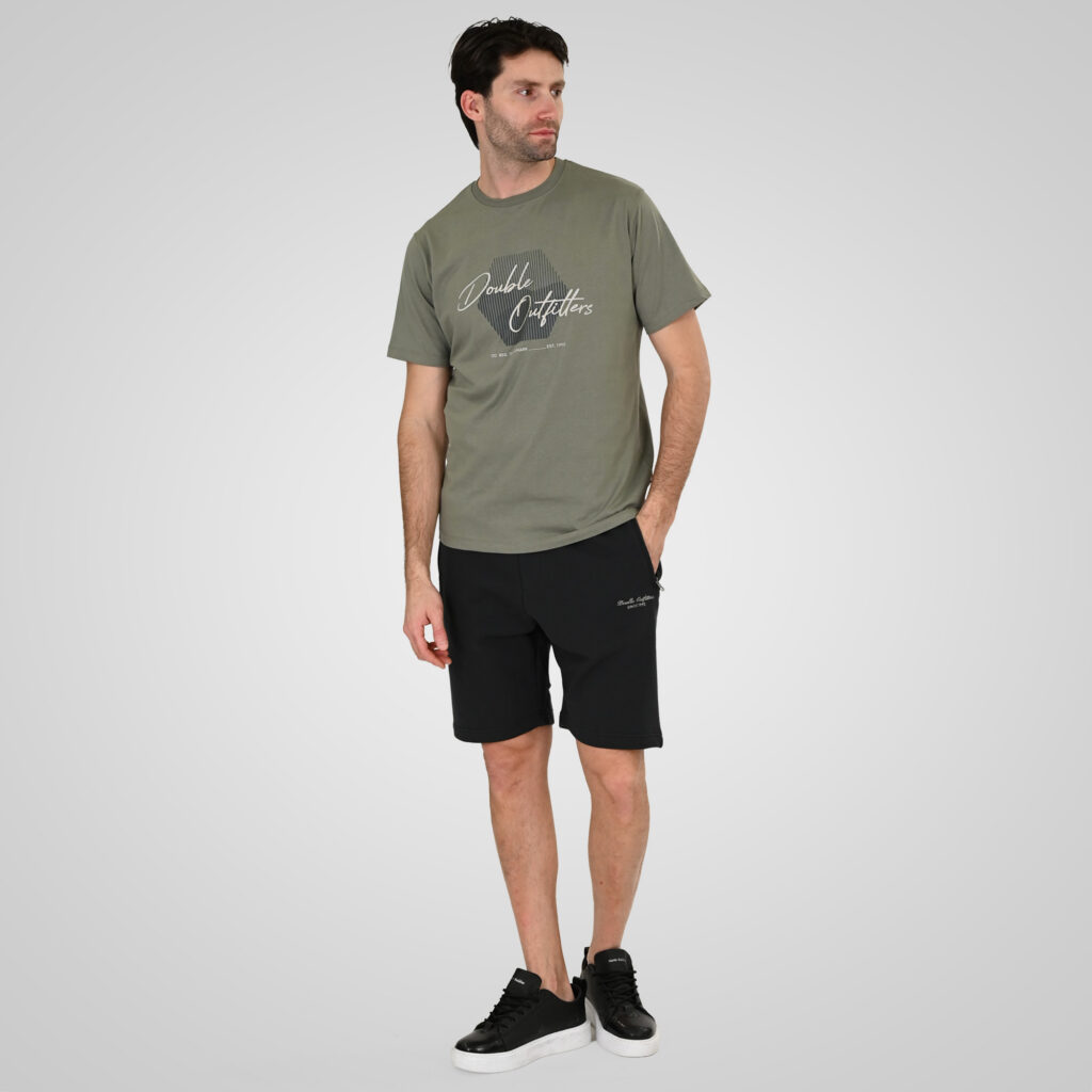 261TS-9123 T-SHIRT WITH HIGH DENSITY PRINT AGAVE GREEN