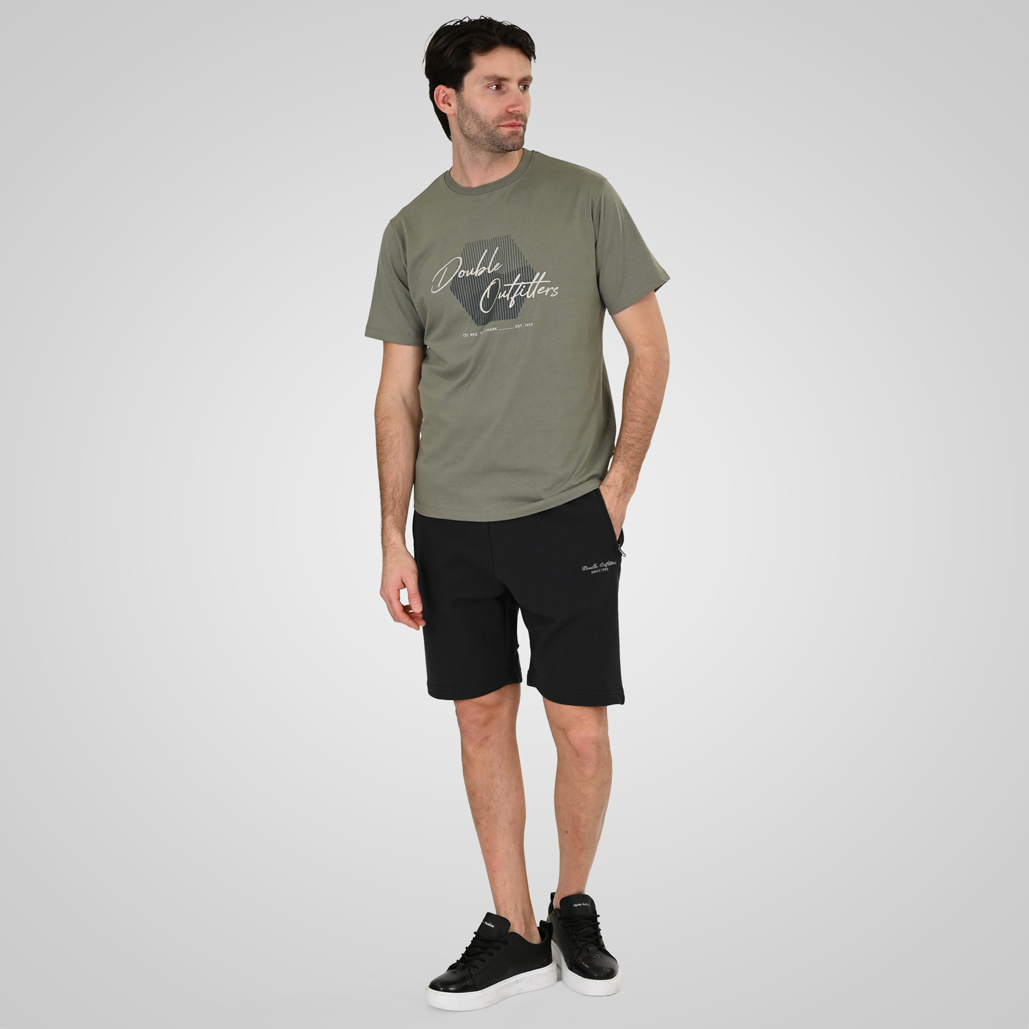 261TS-9123 T-SHIRT WITH HIGH DENSITY PRINT AGAVE GREEN - Image 2