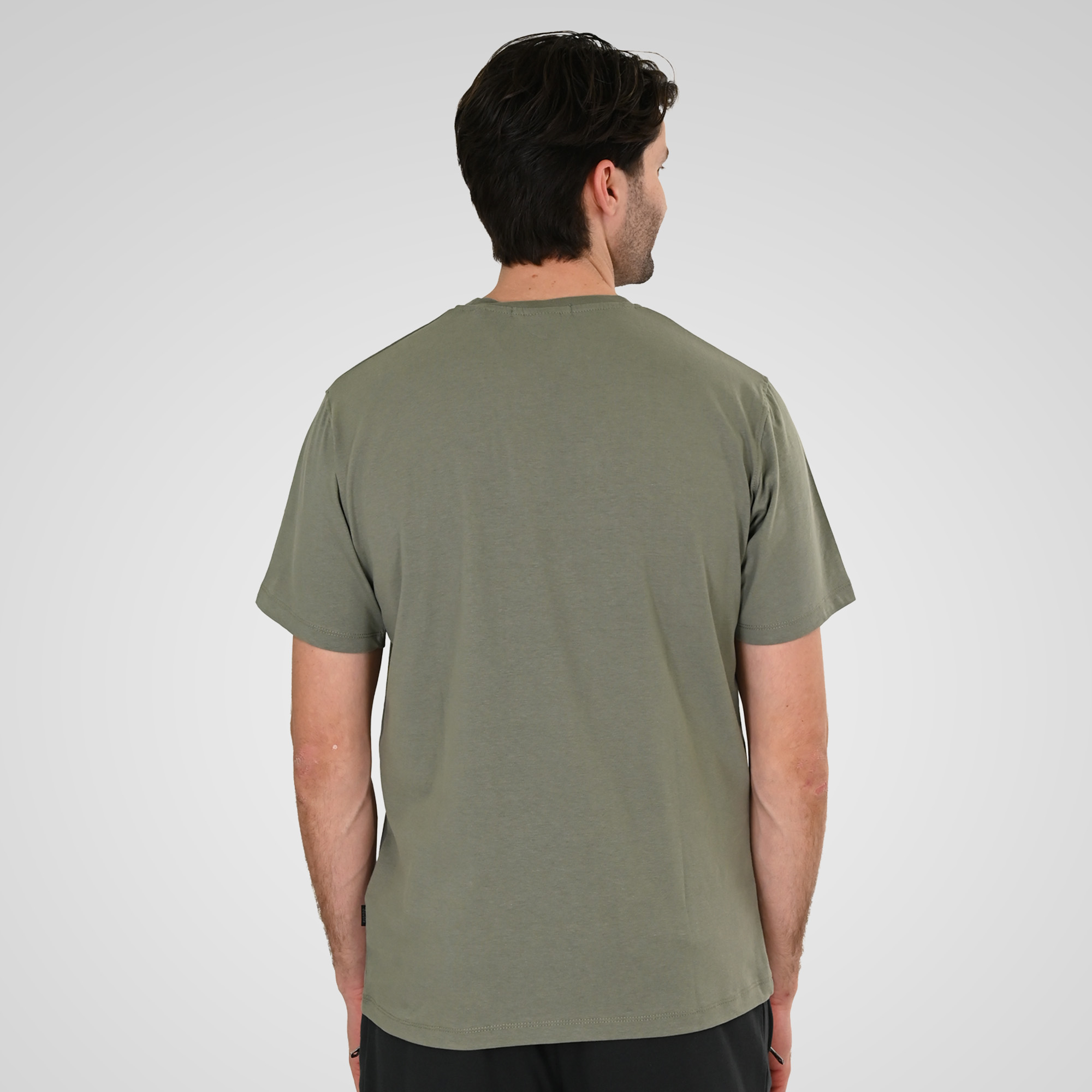 261TS-9123 T-SHIRT WITH HIGH DENSITY PRINT AGAVE GREEN - Image 4