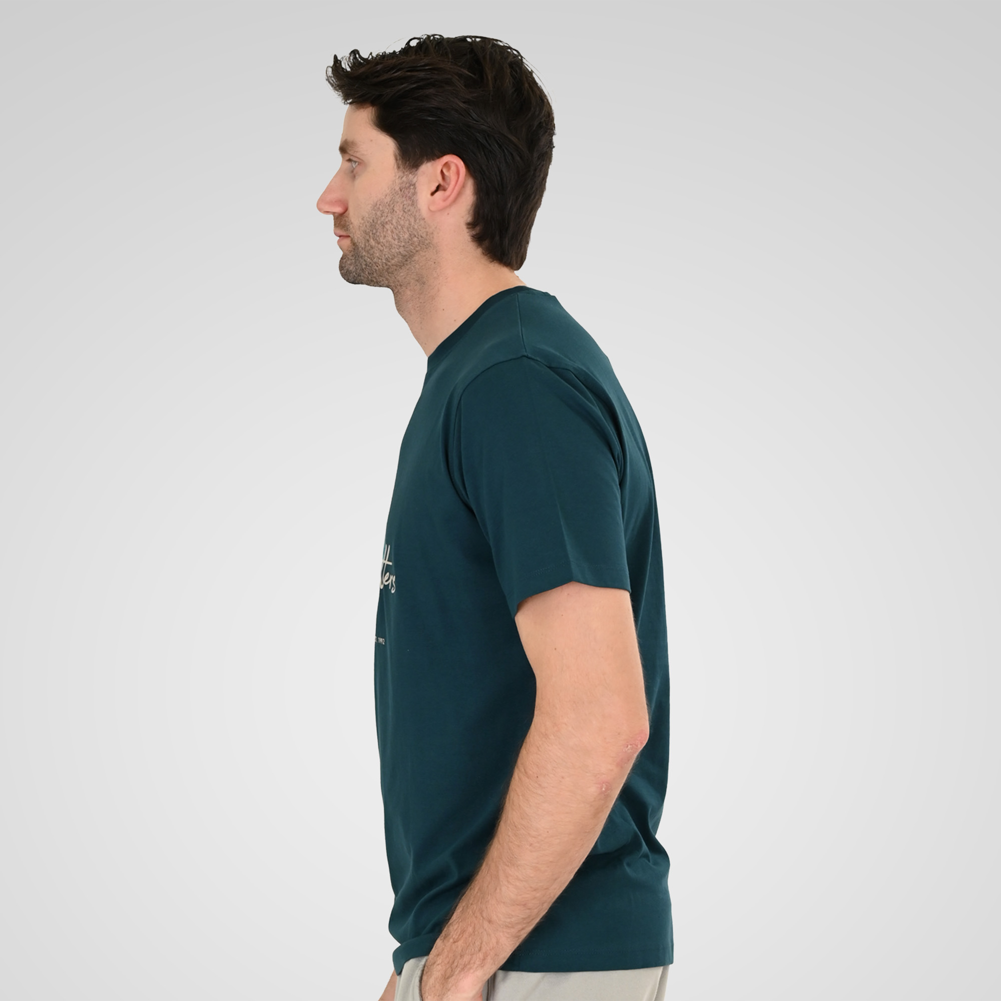 261TS-9123 T-SHIRT WITH HIGH DENSITY PRINT DEEP TEAL - Image 3
