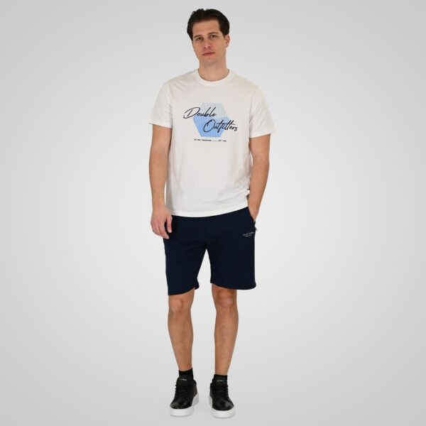261TS-9123 T-SHIRT WITH HIGH DENSITY PRINT WHITE