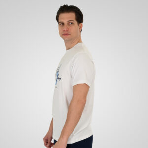 261TS-9123 T-SHIRT WITH HIGH DENSITY PRINT WHITE - Image 3