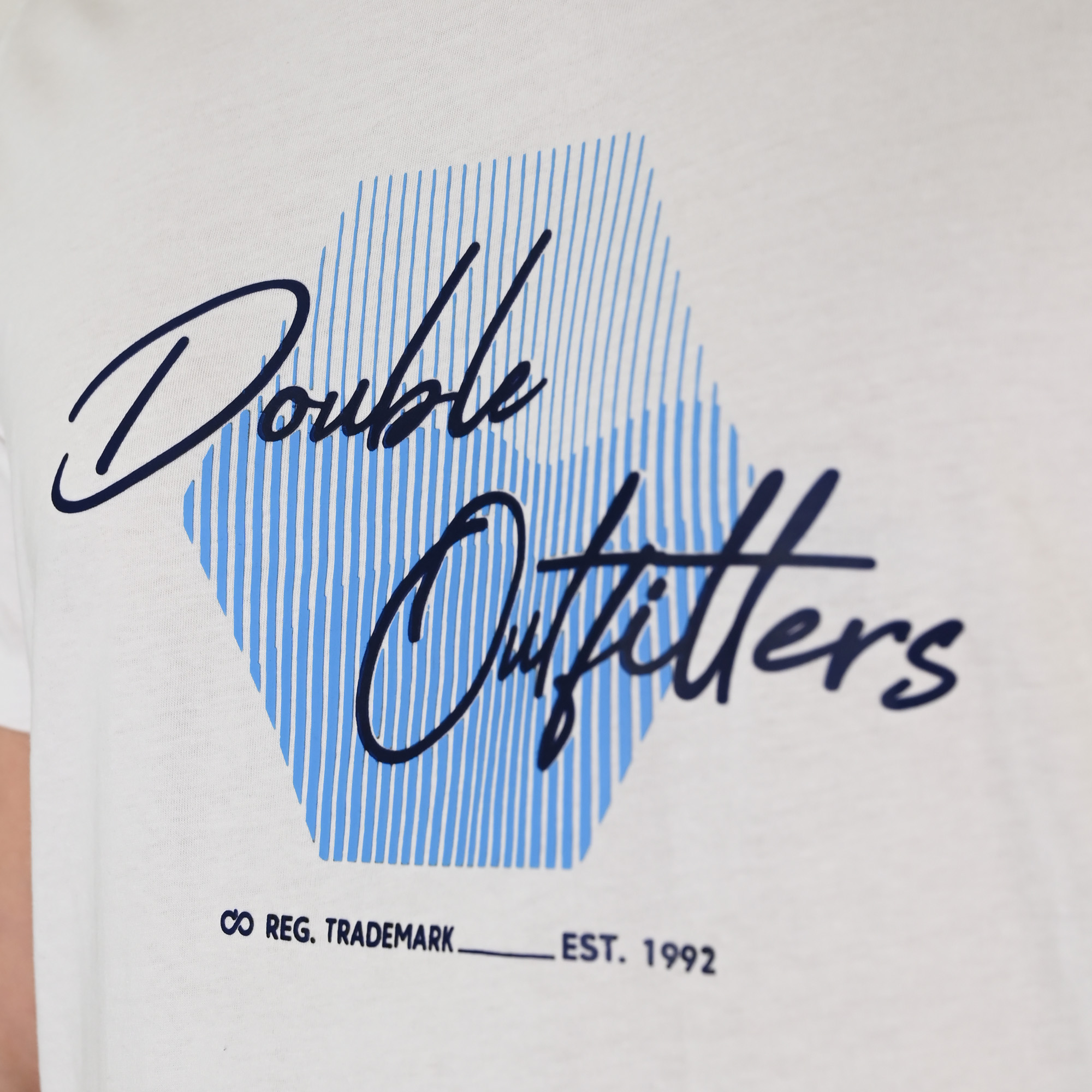 261TS-9123 T-SHIRT WITH HIGH DENSITY PRINT WHITE - Image 4