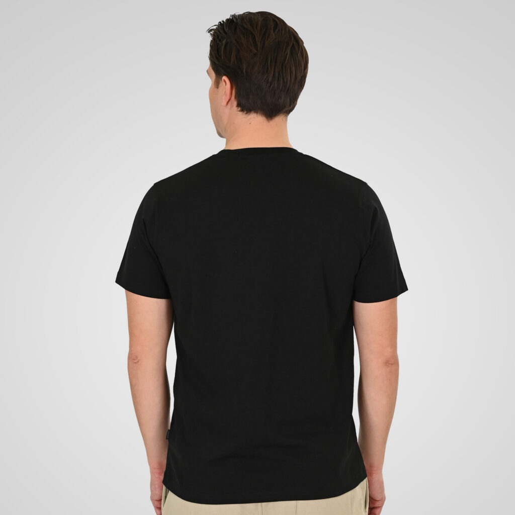 261TS-9124 T-SHIRT WITH HIGH DENSITY PRINT BLACK